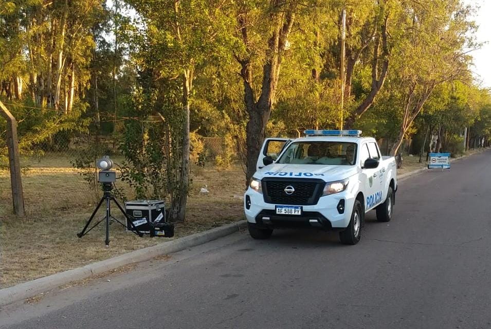 General Pico: Realizaron controles de velocidad