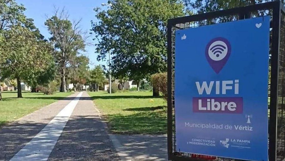 Continúa la instalación de puntos wifi en la Provincia