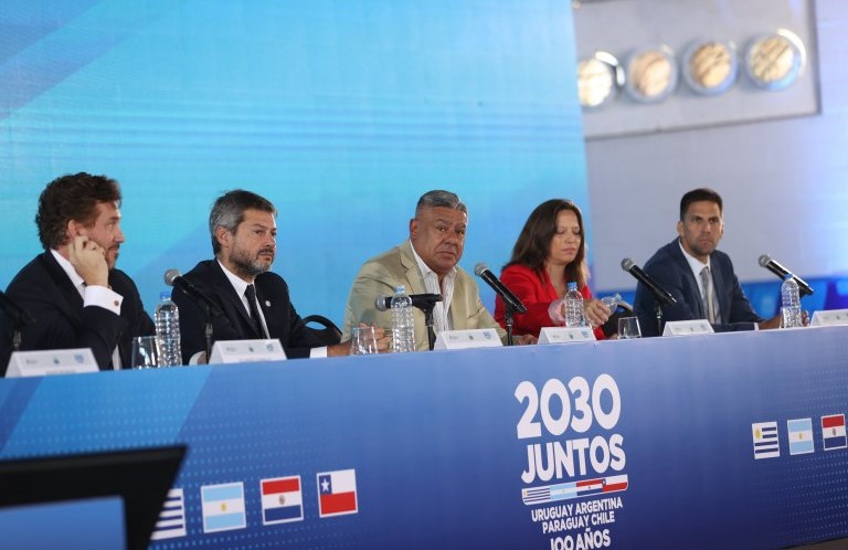 Fútbol: Argentina lanzó su candidatura para el Mundial 2030 junto a Uruguay, Paraguay y Chile