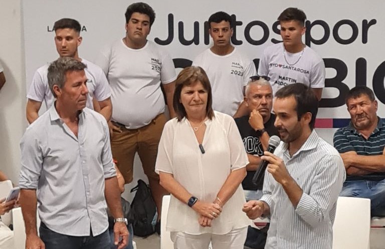 Patricia Bullrich en La Pampa: “Voy a ser presidenta. El país necesita coraje y yo lo voy a poner”