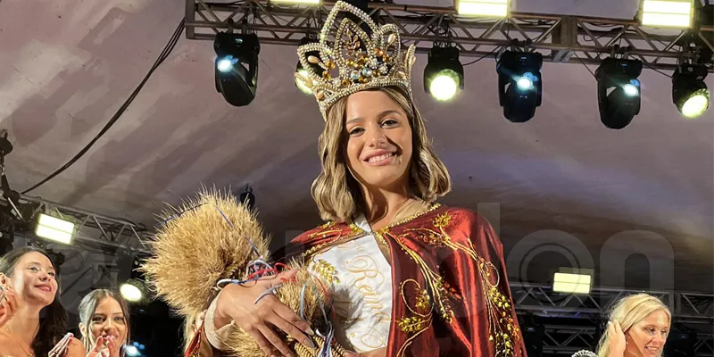 Una joven de Monte Nievas fue elegida Reina Nacional del Trigo, en Leones