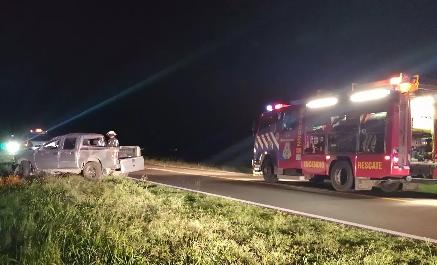 También murió el hombre que conducía la camioneta que volcó cerca de Maisonnave