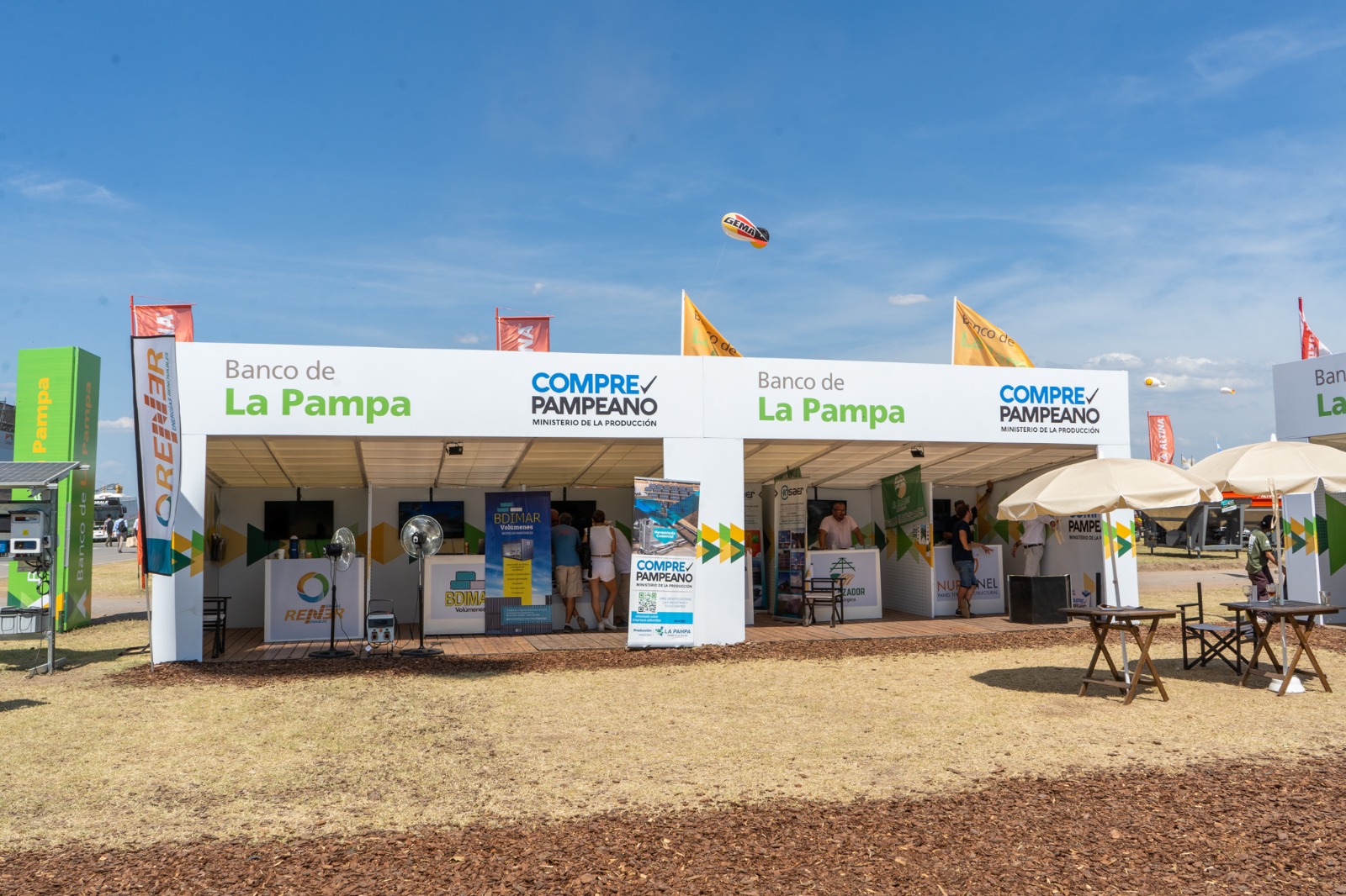 “Compre pampeano”: El sello renovó su éxito en Expo Agro 2023