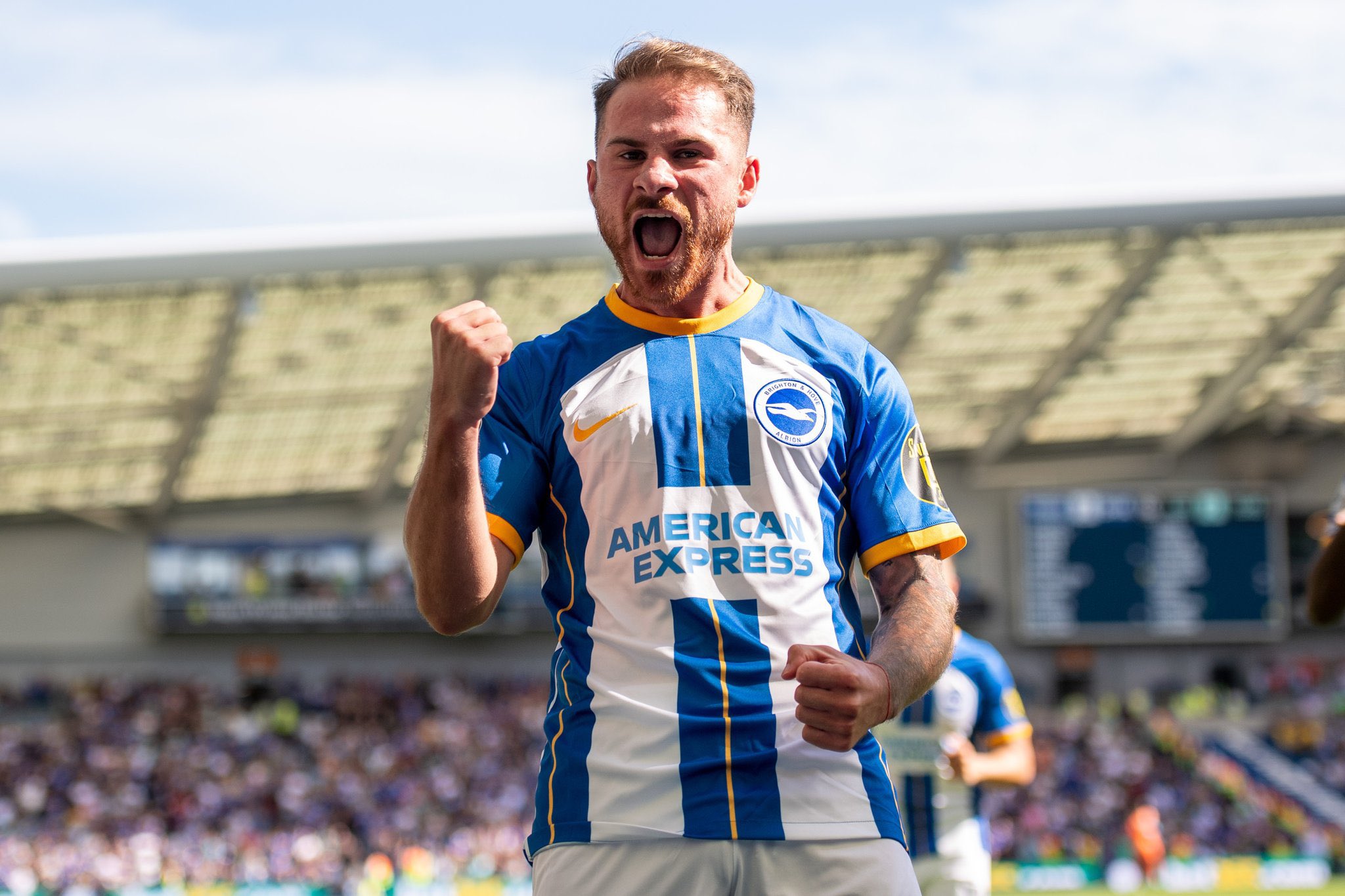 Fútbol: Gol y asistencia de Alexis Mac Allister en la goleada de Brighton