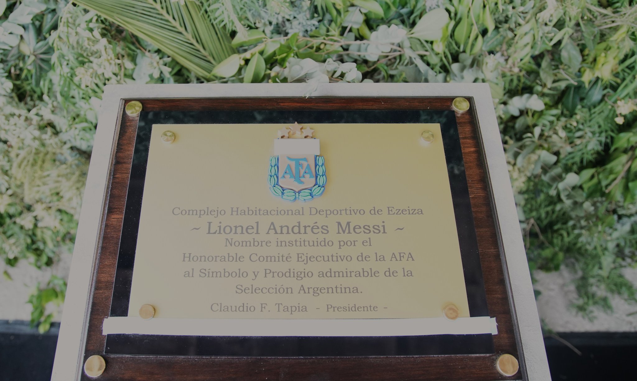 El predio de la AFA se llamará “Lionel Messi”