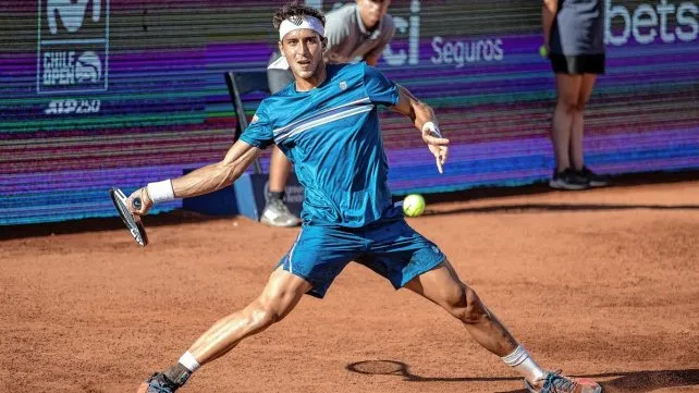 Tenis: Etcheverry no pudo con el local Jarry en la final del ATP de Chile