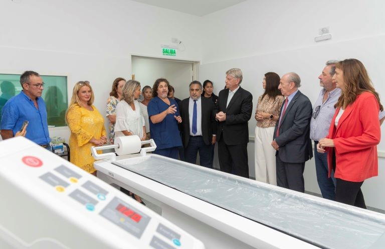 Victorica: Ziliotto inauguró el tomógrafo y anunció la ampliación del Hospital Pistarini