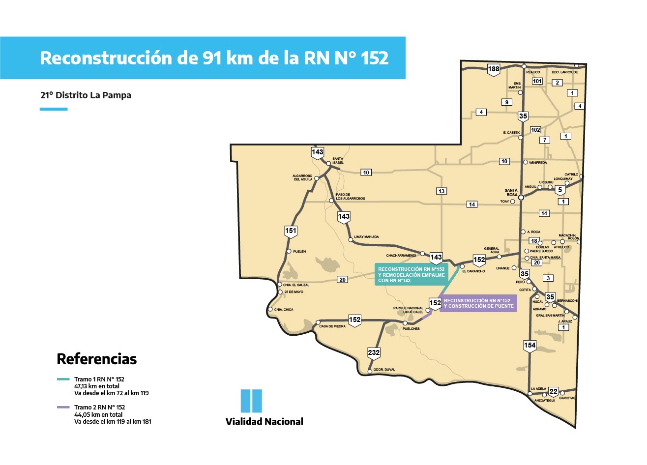 Diez ofertas para reparar la ruta Nº152 entre El Carancho y Pulches