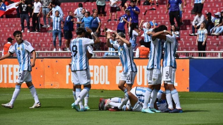 Fútbol: Argentina venció a Chile y arrancó con el pie derecho el Hexagonal Final del Sudamericano Sub17