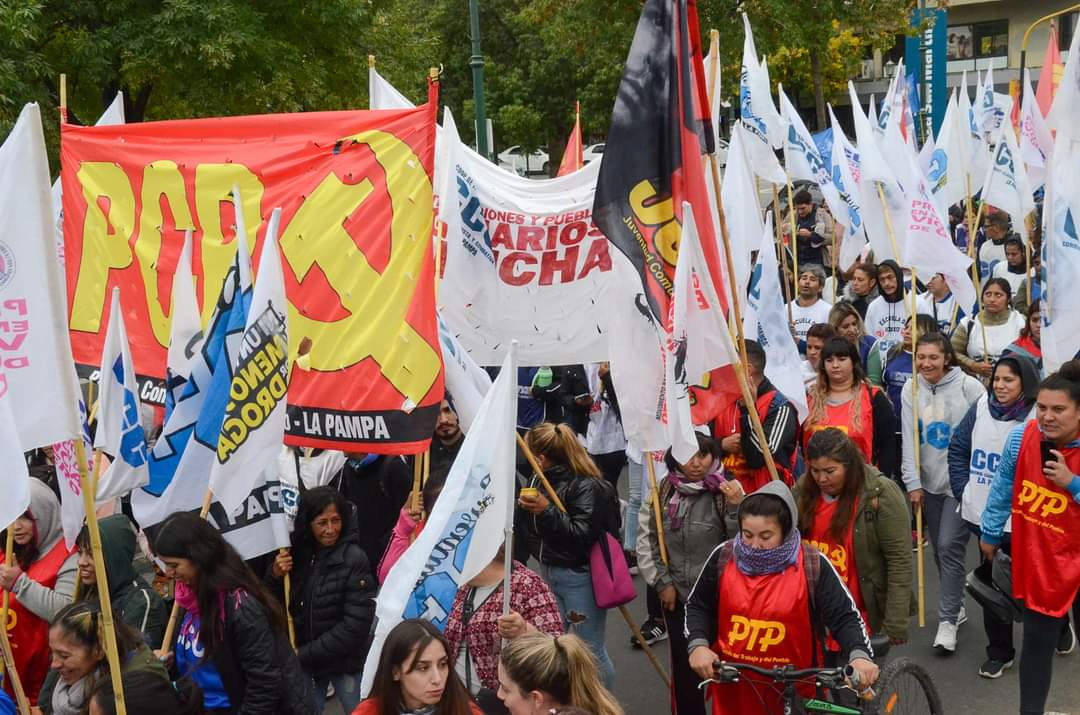 Jornada Nacional de reclamos populares “El Hambre No Espera”