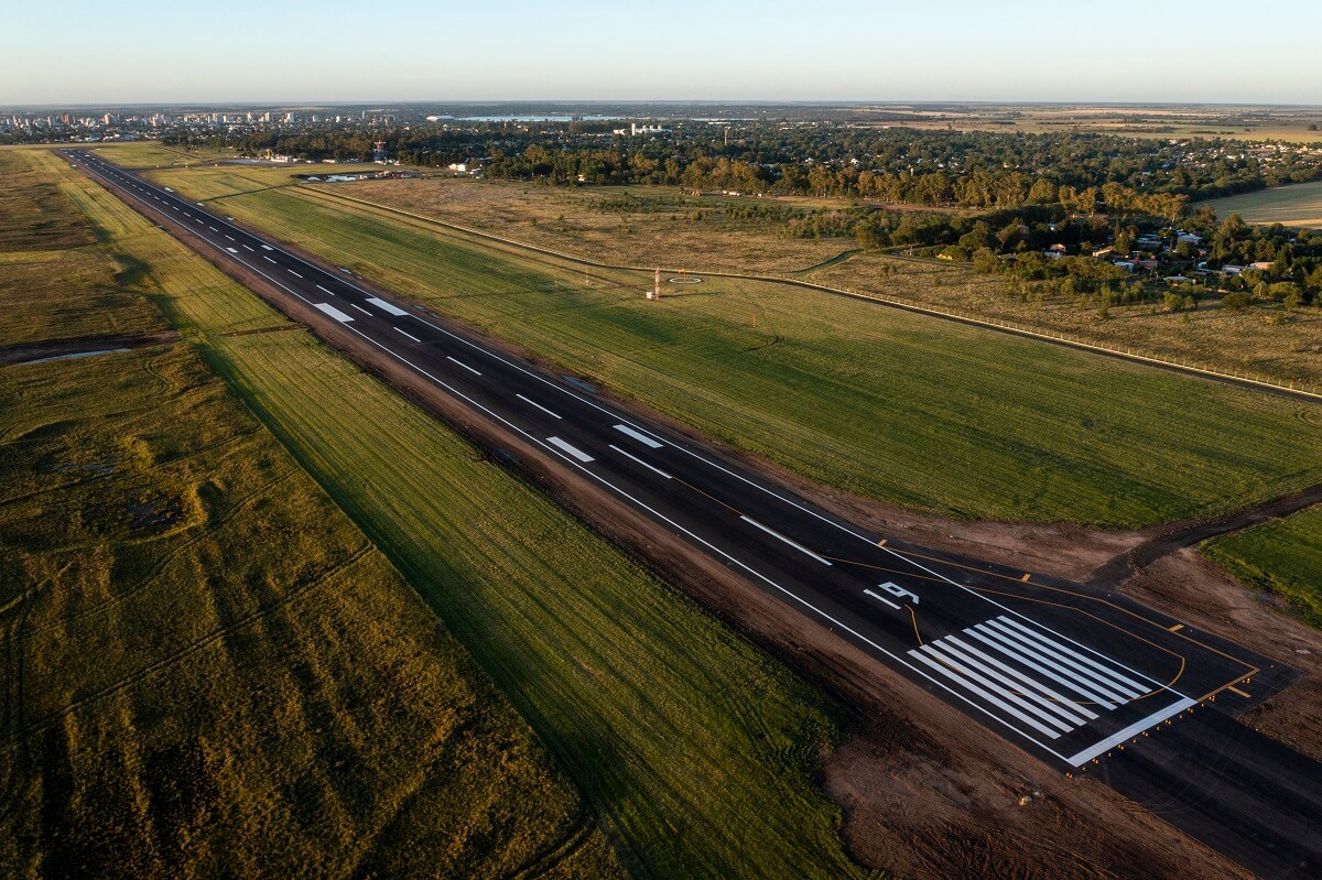 Santa Rosa: Continúan las obras de remodelación del aeropuerto