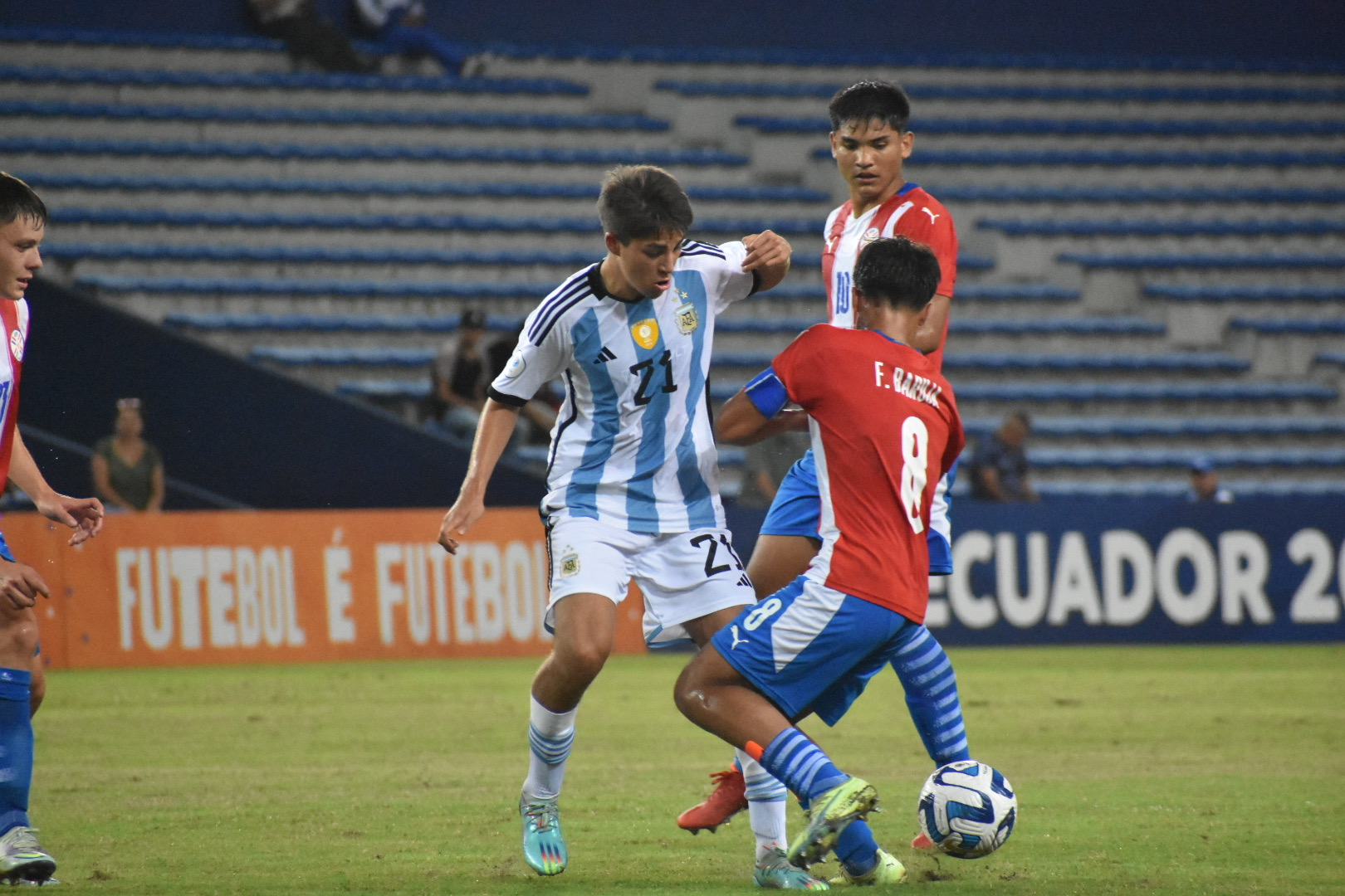 Fútbol: La Selección Argentina sub 17 empató con Paraguay y finalizó primera en su grupo