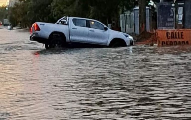 Abundantes precipitaciones y caída de granizo en Santa Rosa, General Acha y otras localidades de La Pampa