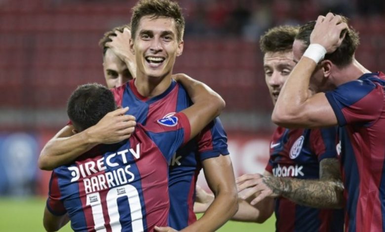 Fútbol: Con un jugador menos, San Lorenzo venció a Estudiantes de Mérida en su debut en la Copa Sudamericana