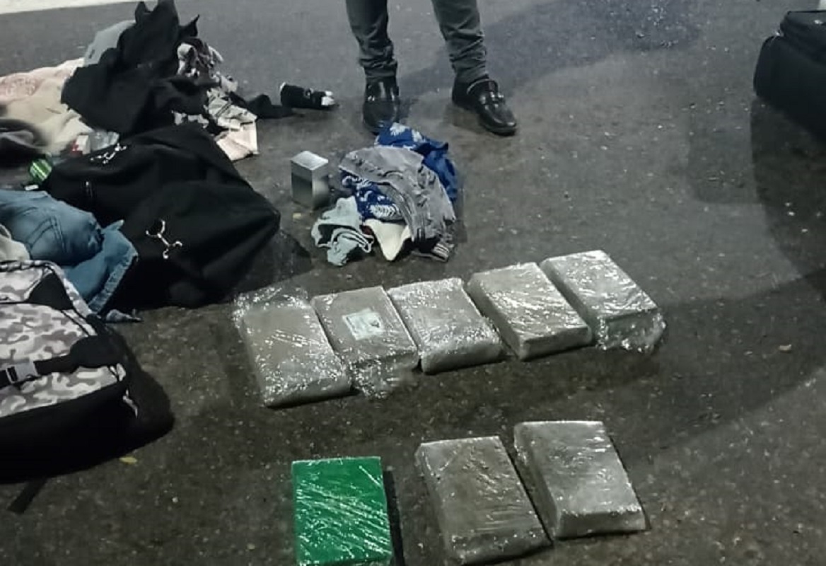 En el Caminero Catriló secuestraron más de 10 kilos de marihuana