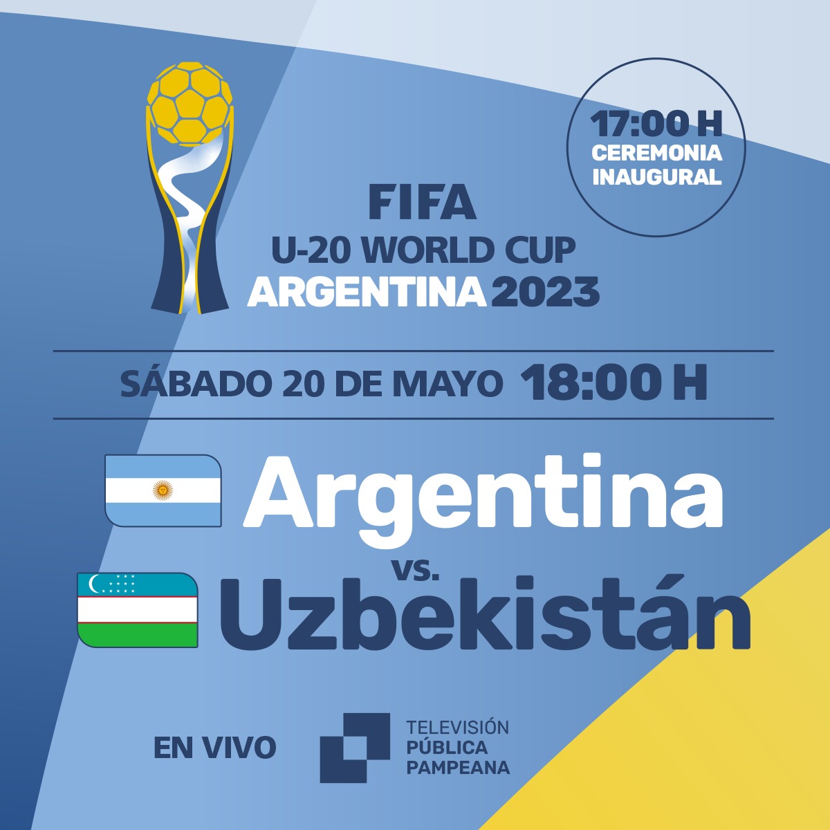 El Mundial de Fútbol Sub20 por la pantalla de la TVPP