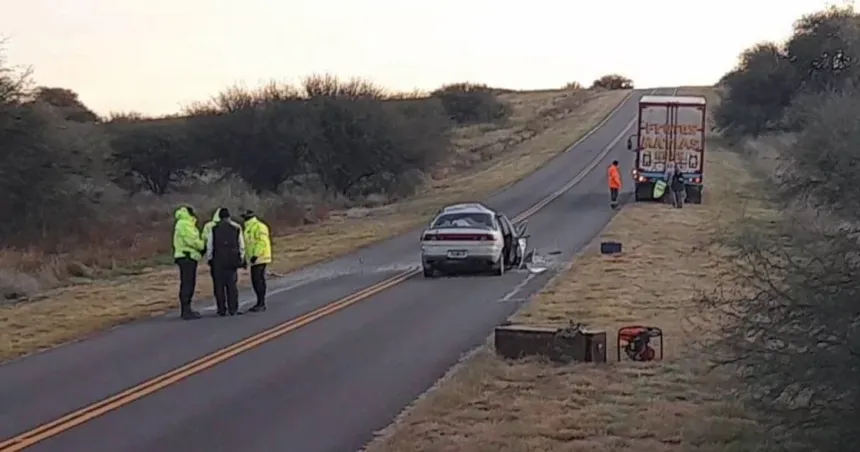 Una mujer grave y cuatro muertos en un siniestro vial ocurrido en la Loma de Utracán