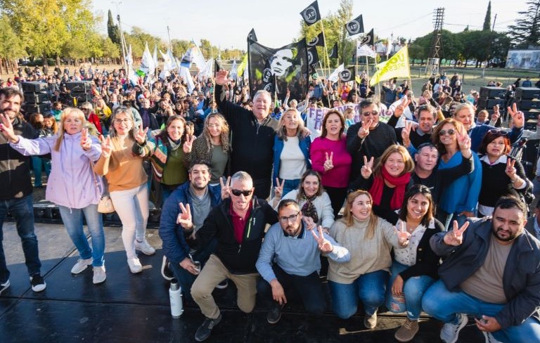 Elecciones 2023 en La Pampa: Se realizó el cierre de campaña de la lista piquense del FreJuPa