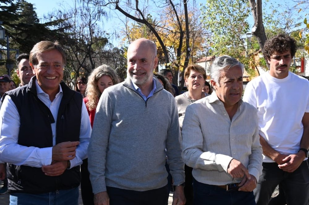 Larreta en Mendoza: El candidato a presidente de JxC prometió aprobar las obras convenientes para los mendocinos