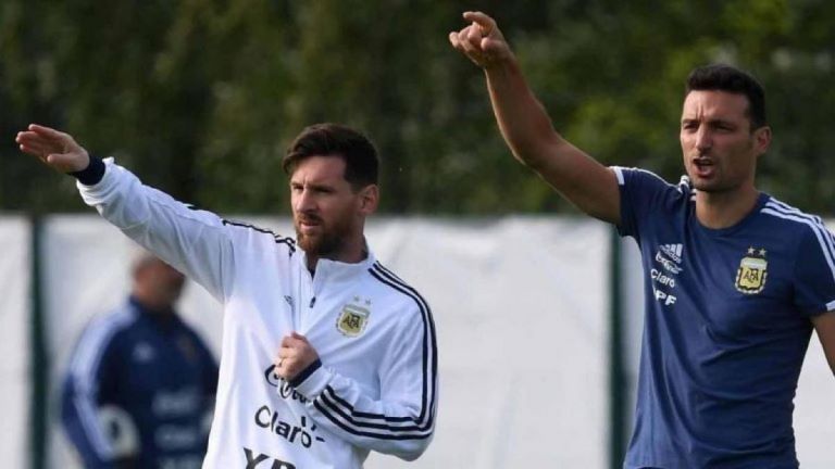 Fútbol: Scaloni reveló que cambió la forma de juego de la Selección para que Messi logre su mejor versión