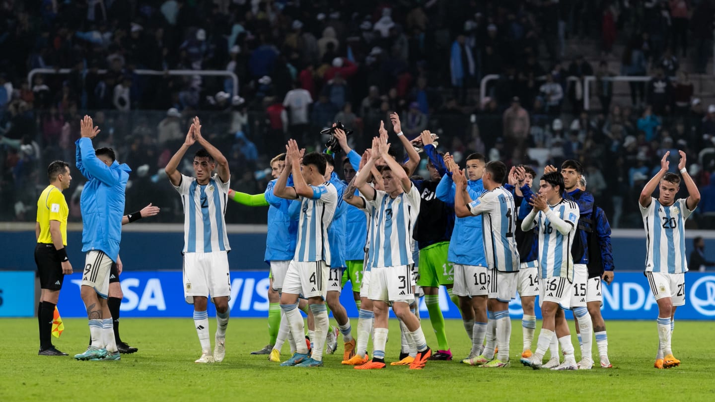 Fútbol: Argentina enfrenta esta tarde a Guatemala por el Mundial Sub 20