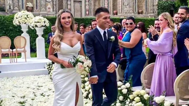 ¿Dónde se casaron y cuántos invitados hubo?: Todos los detalles de la lujosa boda de Lautaro Martínez y Agustina Gandolfo