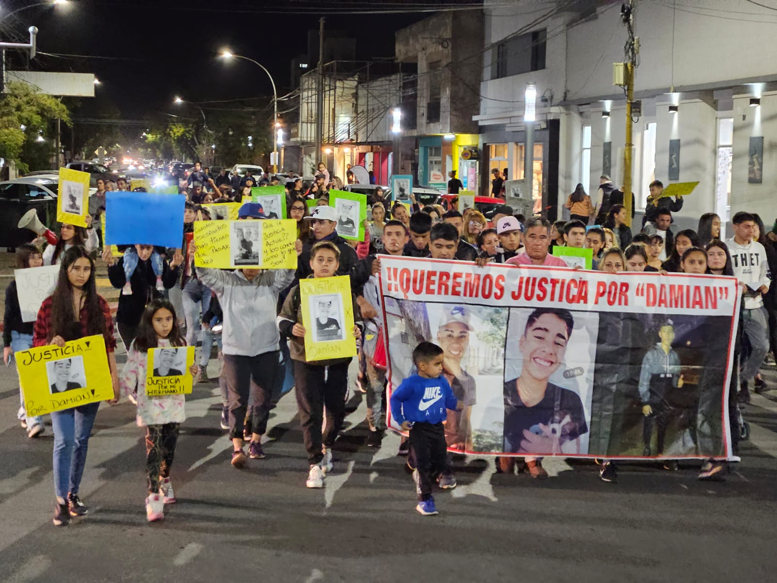 General Pico: Familiares de Damián Machado marcharon pidiendo justicia