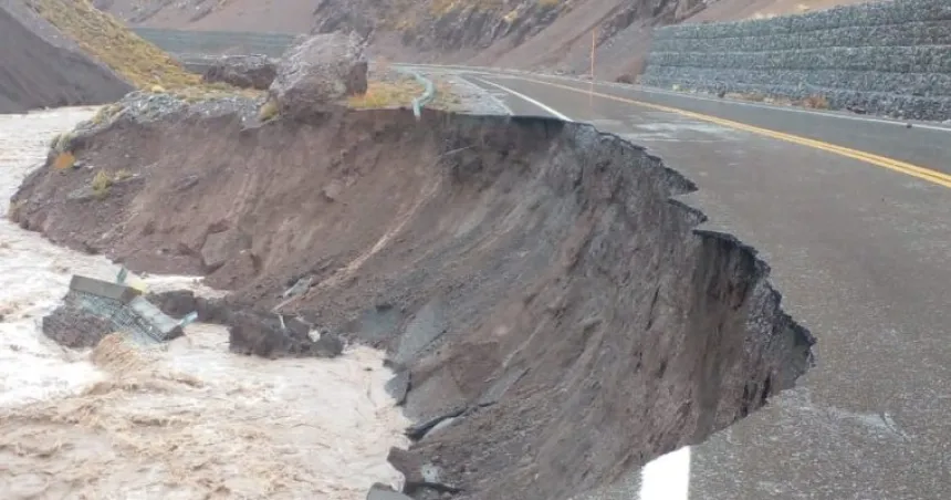 Cerraron el Paso Pehuenche por las crecidas