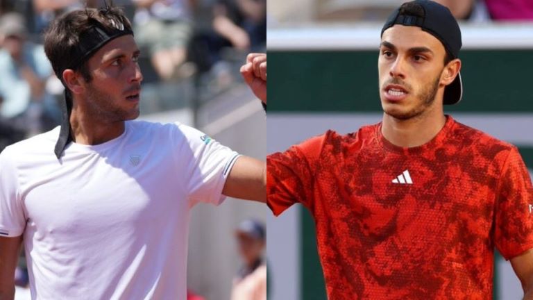 Tenis: Etcheverry y Cerúndolo van por un lugar en los cuartos de final de Roland Garros