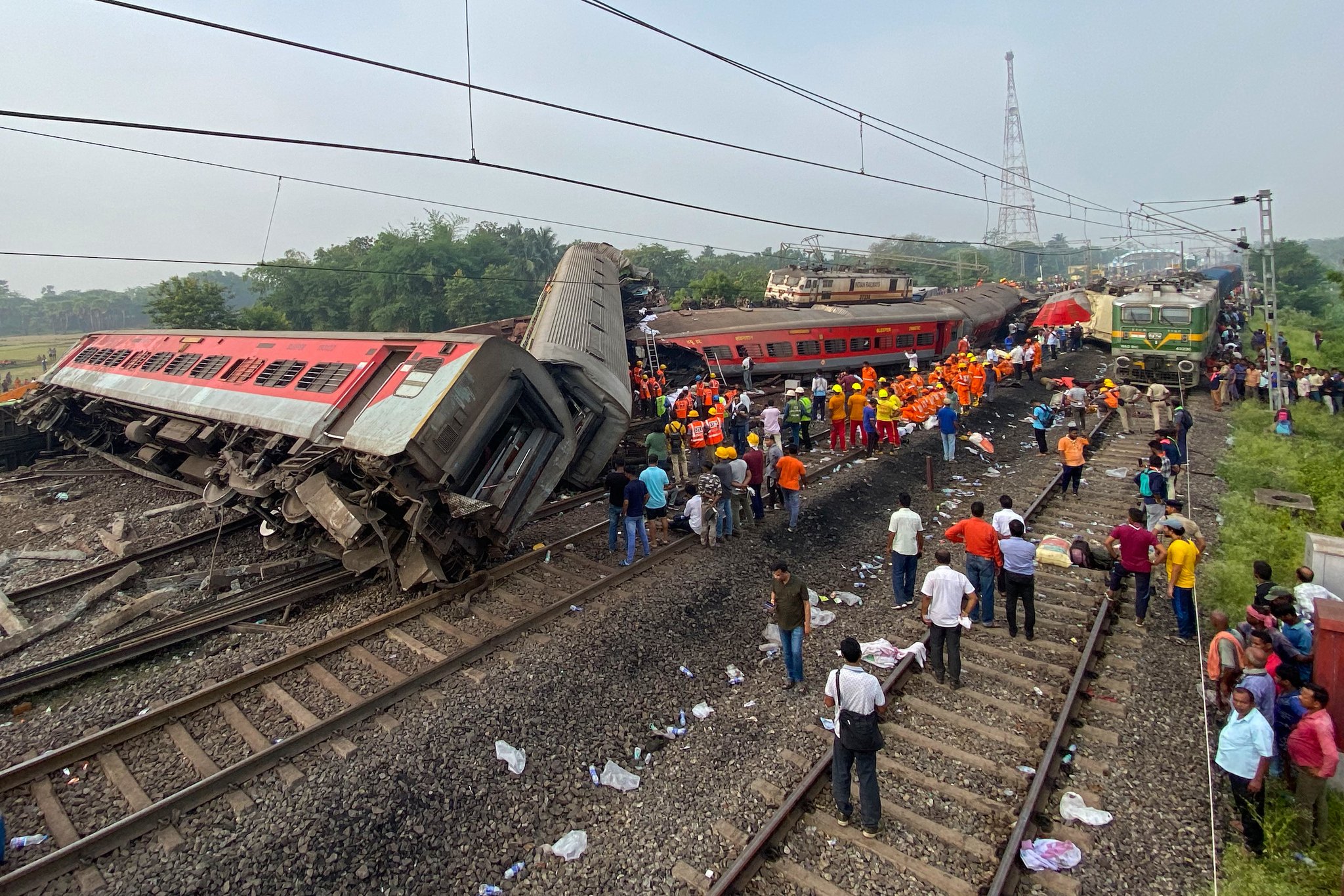 India: Identificaron las causas del accidente de trenes