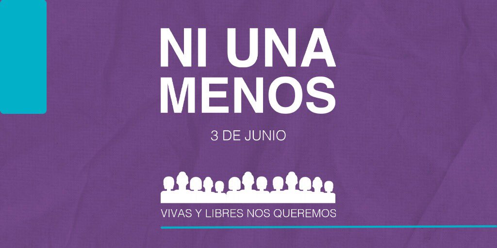 “Ni Una Menos”: Este sábado habrá una nueva marcha