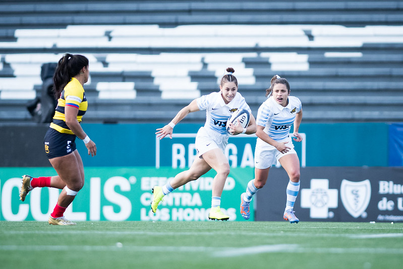 Rugby: Las Yaguaretés vencieron a Colombio en el debut en la busca de la clasificación a Paris 2024