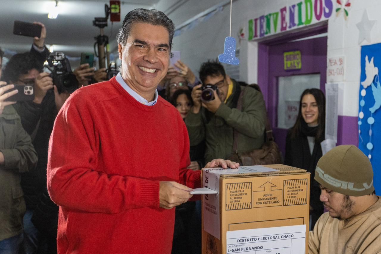 Capitanich, tras votar y sobre el caso Cecilia: “Un hecho policial no se puede transformar en un hecho político”