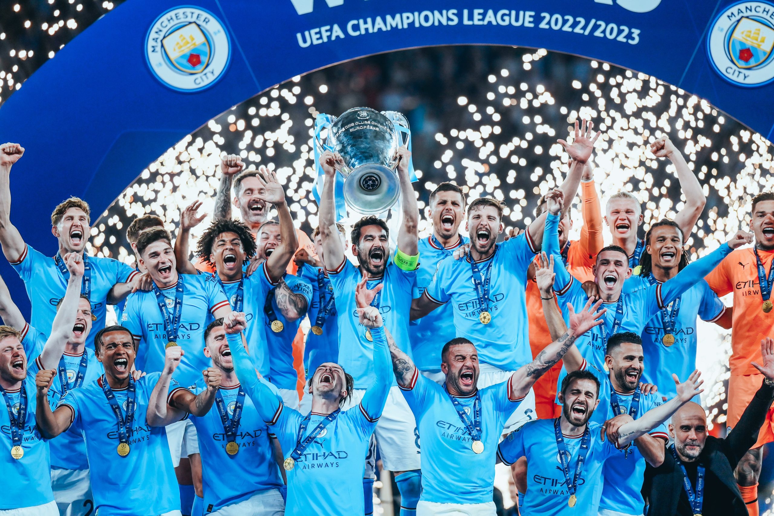 Manchester City se consagró campeón de la Champions League por primera vez en su historia