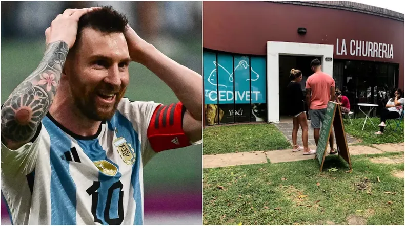 Santa Fe: El pedido de churros de Messi, la emoción del delivery y la reacción de Mateo