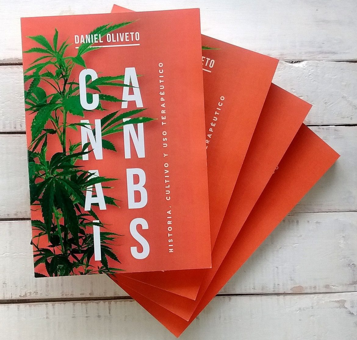 Daniel Oliveto presenta su libro sobre cannabis