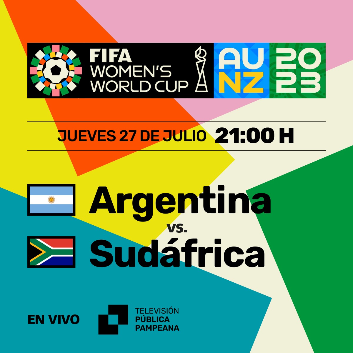 Mundial de fútbol femenino: Argentina vs. Sudáfrica se podrá ver por la TVPP