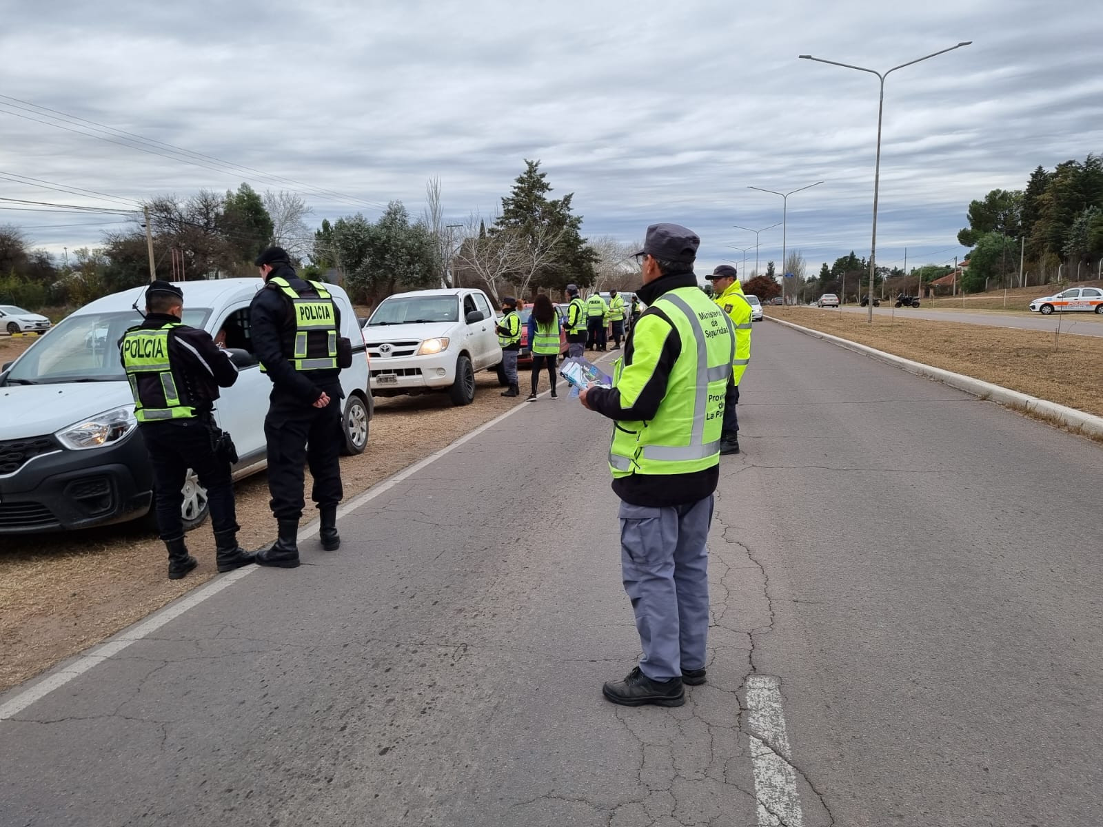 El Ministerio de Seguridad realizo acciones de concientización en la semana de la Seguridad Vial