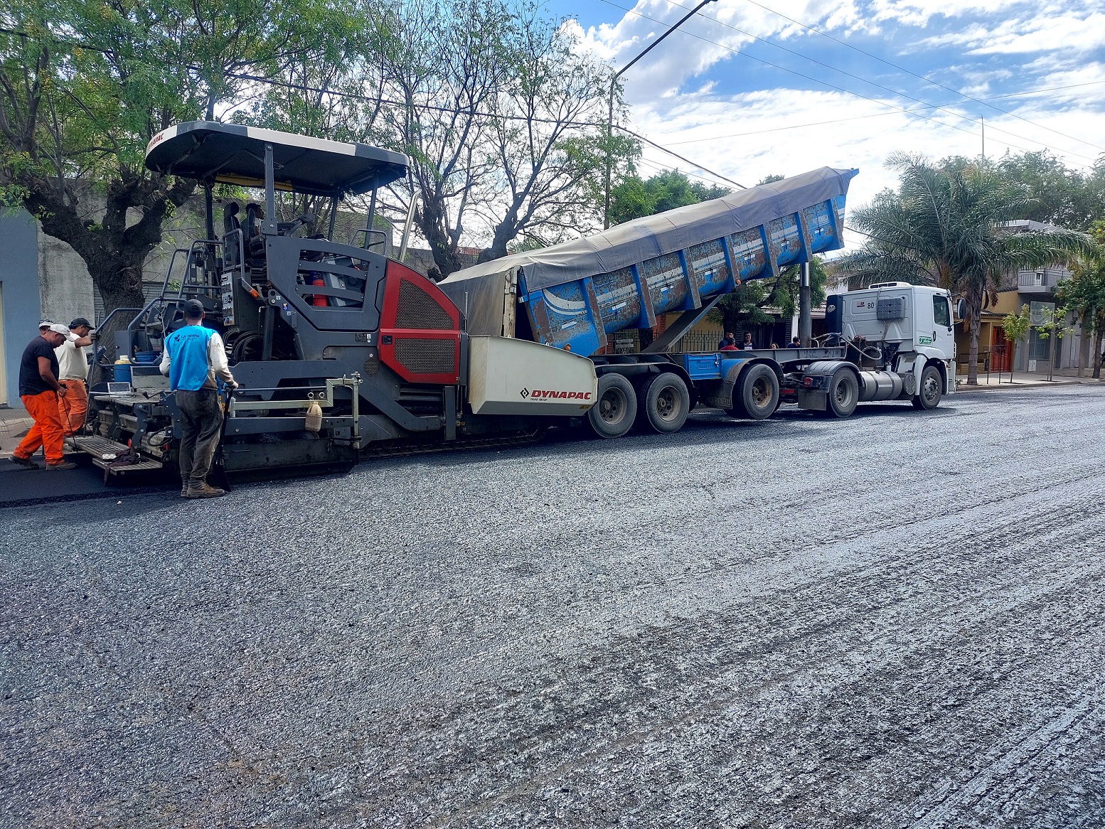 General Pico: Programa semanal de obras de pavimentación