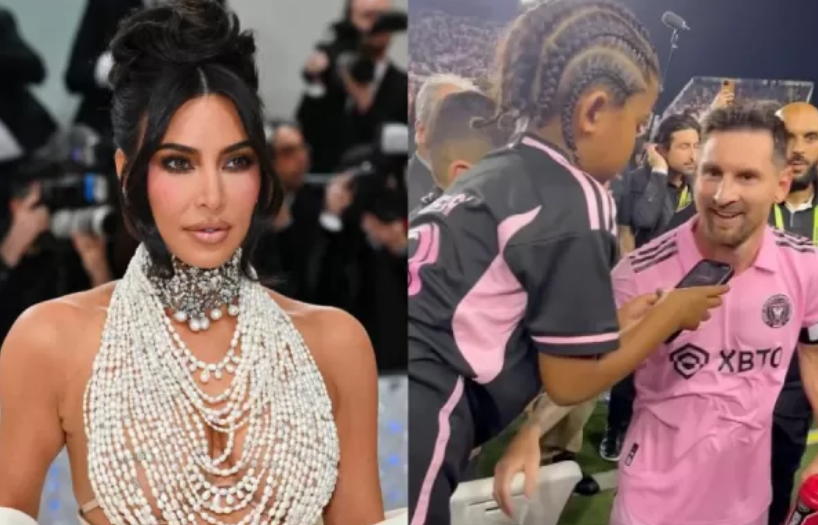 Kim Kardashian reveló el motivo por el que fue a ver a Messi en Inter Miami: su gran gesto con el rosarino