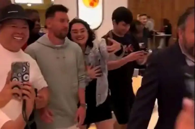 Estados Unidos: El incómodo momento que vivió Messi en un centro comercial en Miami