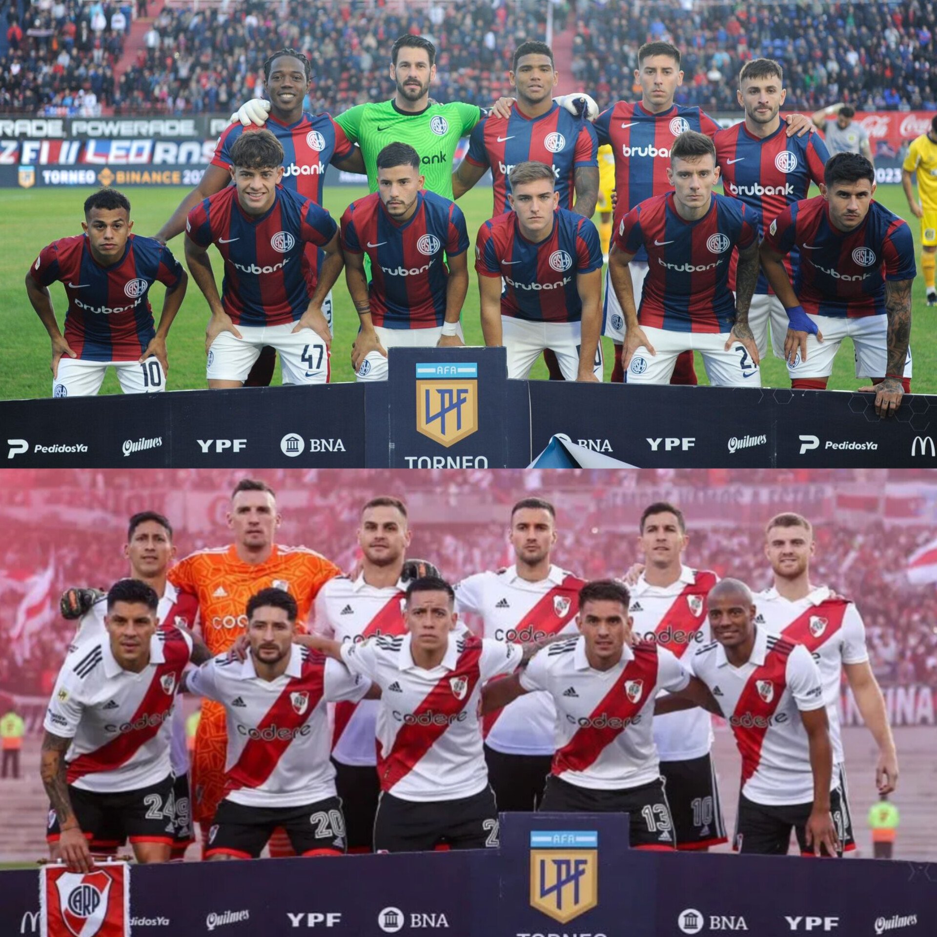 Fútbol: River visita a San Lorenzo con el objetivo de dar otro paso para alcanzar el título