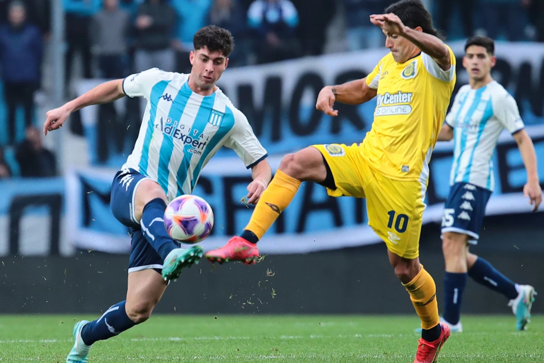 Fútbol: Racing empató con Rosario Central y no sale de mitad de tabla