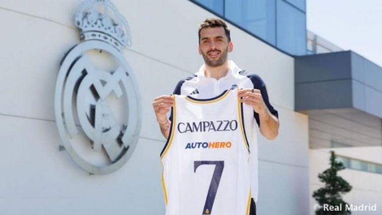 Básquetbol: Campazzo fue anunciado como refuerzo del Real Madrid