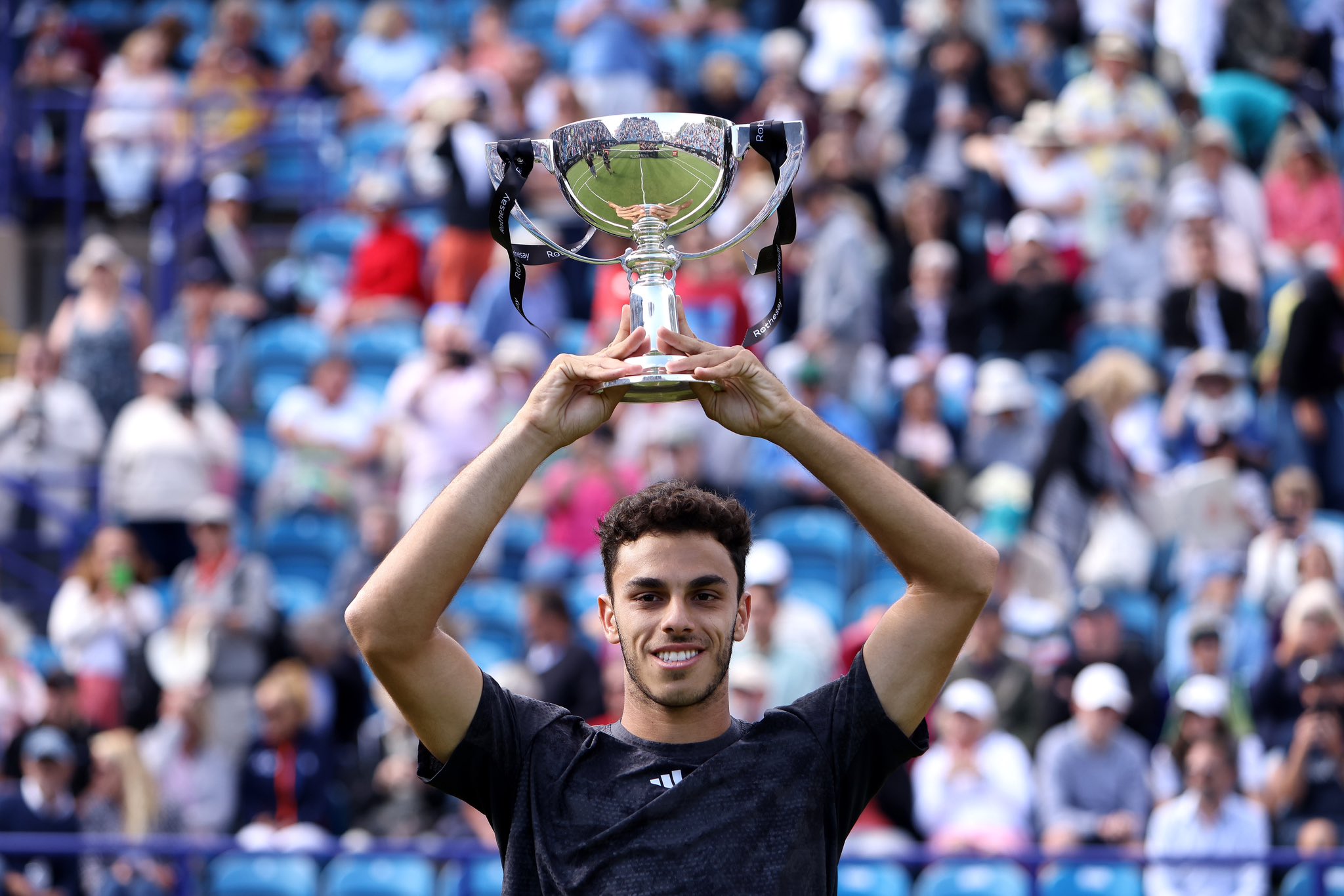 Tenis: Cerúndolo se quedó con el título de Eastbourne