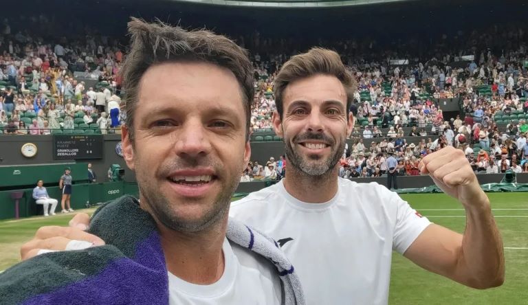 Tenis: El argentino Zeballos avanzó a la final de Wimbledon en dobles y quedó a un paso de hacer historia