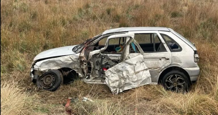 Una mujer de Alpachiri murió en un choque y vuelco cerca de Macachín