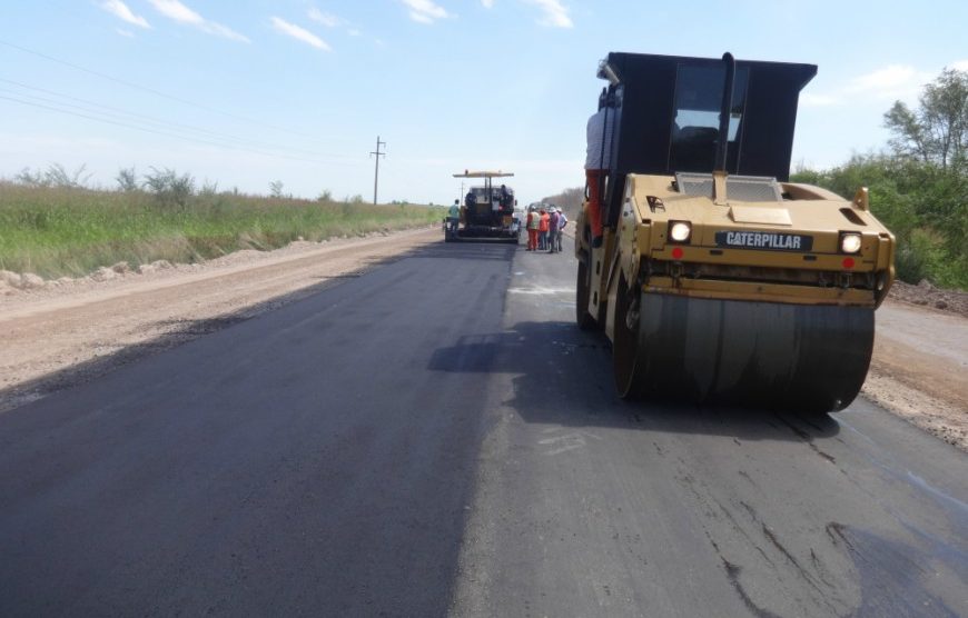 Ruta 1: trabajan en mejoras de la ruta que une el norte con el centro provincial