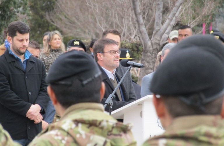 El Gobierno de La Pampa realizó el acto homenaje al General José de San Martín en Telén