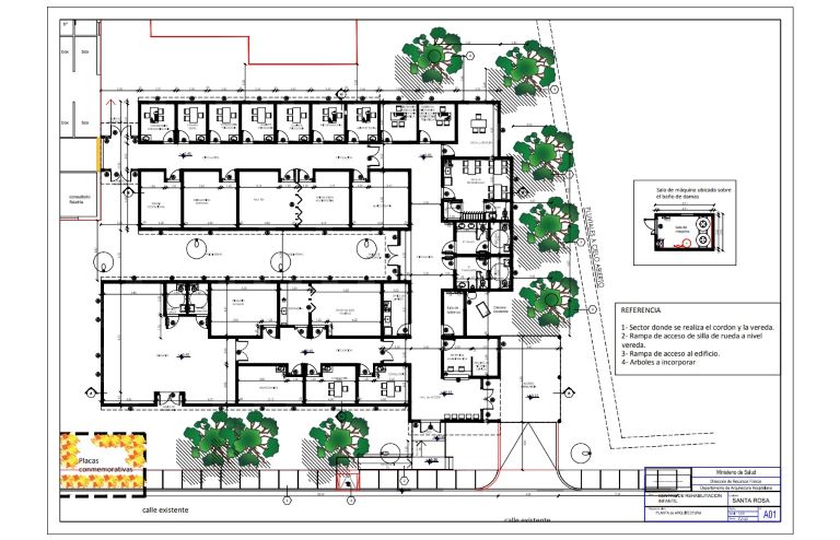 El Gobierno licitará la construcción del Centro de Rehabilitación Infantil en el Hospital Molas de Santa Rosa